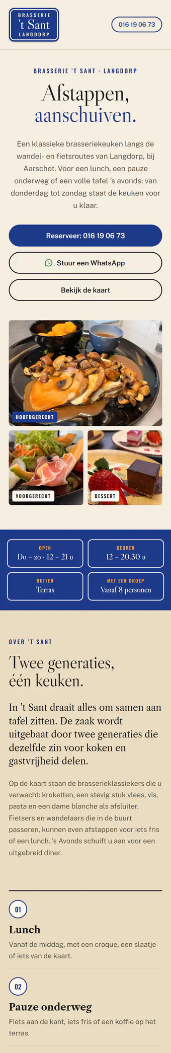 Hetzelfde ontwerp op een gsm.